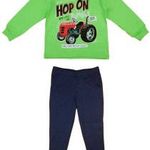 2 részes fiú pizsama traktoros mintával fotó
