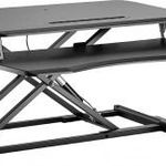 LogiLink EO0033 Ülő-álló íróasztali feltét Magasság tartomány: 100 - 505 mm Fekete fotó