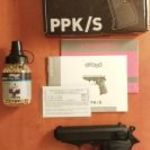 Walther PPK/S légpisztoly (4, 5mm BB, CO2) - Új fotó