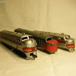 H0 Fleischmann 3db mozdony felépítmény barkácsanyag, vasútmodell, terepasztal fotó