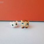 Eredeti Hasbro Littlest Pet Shop LPS hörcsög és kis hörcsög kisállat állatfigura !!! fotó