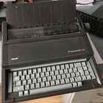 olivetti elektromos táska írógép fotó