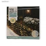 Karácsonyi LED hálós fényfüggöny / fényháló - 150 x 300 cm - meleg fehér - IP44 fotó