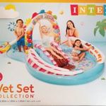 Új bontatlan Intex cukorkás játékcenter gyerek medence 295x191x130 cm fotó