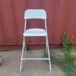 összecsukható ikea fehér szék fotó