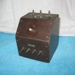 Régi detektoros rádióalap fatengelyes kb.1924! (0) fotó