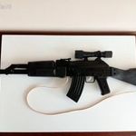 LUX Automatic játék műanyag AK47 játék géppuska, bazáráru fotó
