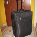 Guruló bőrönd, XXL 72x47x26 cm, STATIC, fémpántos, masszív vízálló, újszerű, hibátlan. FÉL ÁR! fotó