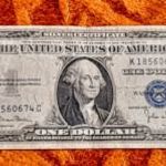 1935 -ös USA - 1 Dollars kék pecsétes bankó !(L0924) fotó