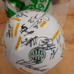 FRADI labda 40 darab személyes aláirással !!! + 1 Varga Barna személyesen dedikált fotó fotó