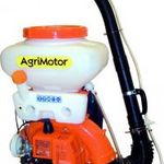Agrimotor 3WF-3 Benzinmotoros háti permetező levegős permetező, porzásra is fotó