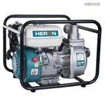 HERON 8895101 benzinmotoros vízszivattyú 5, 5 LE, max.600l/min, max.7m szívómélység, max.28m nyomóma... fotó