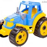Műanyag színes traktor - többféle fotó