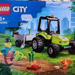 Új 60390 LEGO City kerti traktor építőjáték építőkocka fotó