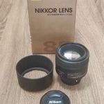 Nikon Nikkor AF-S 85mm f/1.8G objektív fotó