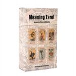 Tarot kártya pakli kulcsszavakkal, asztrológiai szimbólumokkal (új, bontatlan, fóliázott dozbozban) fotó