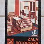 Zala Bútorgyár retro lakberendezés leporello prospektus bútor katalógus 1980 k. - Hungexpo fotó