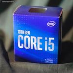 Intel Core i5-10500 s1200 BOX processzor fotó