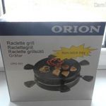 Orion ORG-601 Raclette Elektromos Grill - eredeti dobozos, 6 tányérkával, egyszer használt fotó