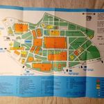1985 őszi BNV térkép / Rába reklám fotó