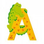 Sevi fa betűk - A - Aligátor sárga fotó