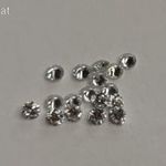 0, 017 ct F, VS 1, 6 mm brilliáns gyémánt- (2637) fotó
