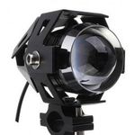 U5 projektor LED-es fényszóró vízálló, nagy teljesítményű spotlámpa - Motorkerékpárhoz - fekete fotó