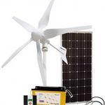 Napelemes és szélgenerátor készlet, Phaesun 600297 Hybridkit Solar Wind One 1.0 fotó