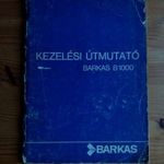 Veb Barkas-Werke: Kezelési Útmutató Barkas B1000 1980 fotó