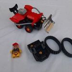 Lego Duplo Toolo Elektromos autó RC Dozer 2949 készlet elemei - Ritka fotó