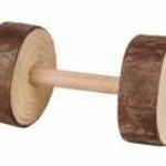 Trixie Játék Súlyzó Fából Tengeri Malacnak Nyúlnak 2 Féle 9× 4.5cm - .Játék Súlyzó Fából Tengerimala fotó