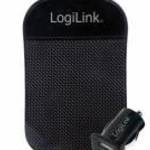 Logilink USB car charger 2x USB ports 10.5W + anti-Slip mat fotó