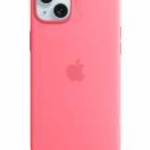 Apple iPhone 15 Plus Silicone Case with MagSafe Pink fotó