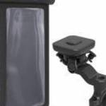CELLY SNAPMAGFLEX Smartphone Holder for Bike with Case Black fotó