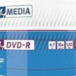 DVD-R lemez, 4, 7 GB, 16x, 50 db, zsugor csomagolás, MYMEDIA (by VERBATIM) fotó