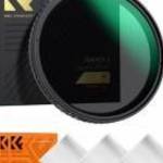 K&F Concept ND2-ND32 55mm Lens Filter + 3db törlőkendő fotó