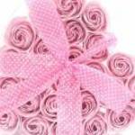 Rózsaszín szerelmes szív – Szappanvirág szett fotó