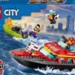 LEGO® (60373) City - Tűzoltóhajó fotó