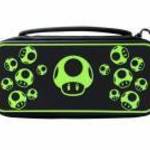 PDP Plus Glow, Nintendo Switch/Lite/OLED, 1-Up Mushroom, Glow in the Dark, Konzol táska fotó