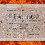 1848 -as Kossuth 1 forint Szabadságharcos bankó Ritka !!!! (L1012) fotó