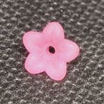 Pink Harangvirág dekor - ékszerkészítés fotó