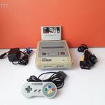 Eredeti Super Nintendo konzol + játék + kiegészítők !! SNES fotó