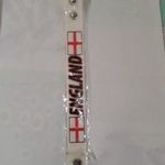 Szilikonos szurkolói karkötő (angol) + Ajándék mini poszter! fotó