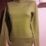 TOPLADY zöld kötött rugalmas pulóver hosszú ujjú 42 fotó