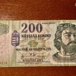 2007-es 200 Forintos Bankjegy fotó
