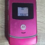 Motorola RAZR V3 pink - független, Ritkaság! fotó