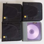 4db 32 lemezes CD / DVD tartó CaseLogic Xpert Tech + 90+ db film mese DVD CD zene vegyes csomag fotó