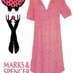 MARKS & SPENCER pöttyös maxi ruha 40/42-es! fotó