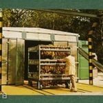 Kártyanaptár, Mezőgép Szolnok, szárító, füstölő gép rendszer, 1979, , B, fotó