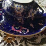Antik Zsolnay teás csésze és csészealj fotó